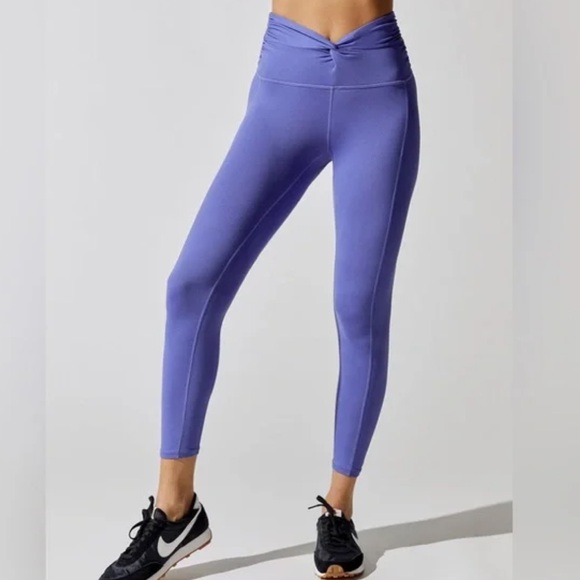 FP Movement by Free People Pants - NWT Free People FP Movement Breathe Deeper Twist Leggings Moroccan Blue Medium